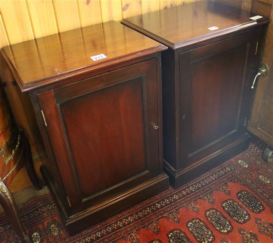 Pair of Maple & Co bedside cabinets